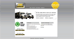Desktop Screenshot of consolidatedwasteservices.com